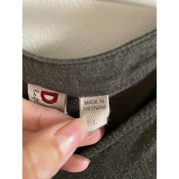 Anthropologie Asymmetrical Dress in Olive and Black - Picture 6 of 7